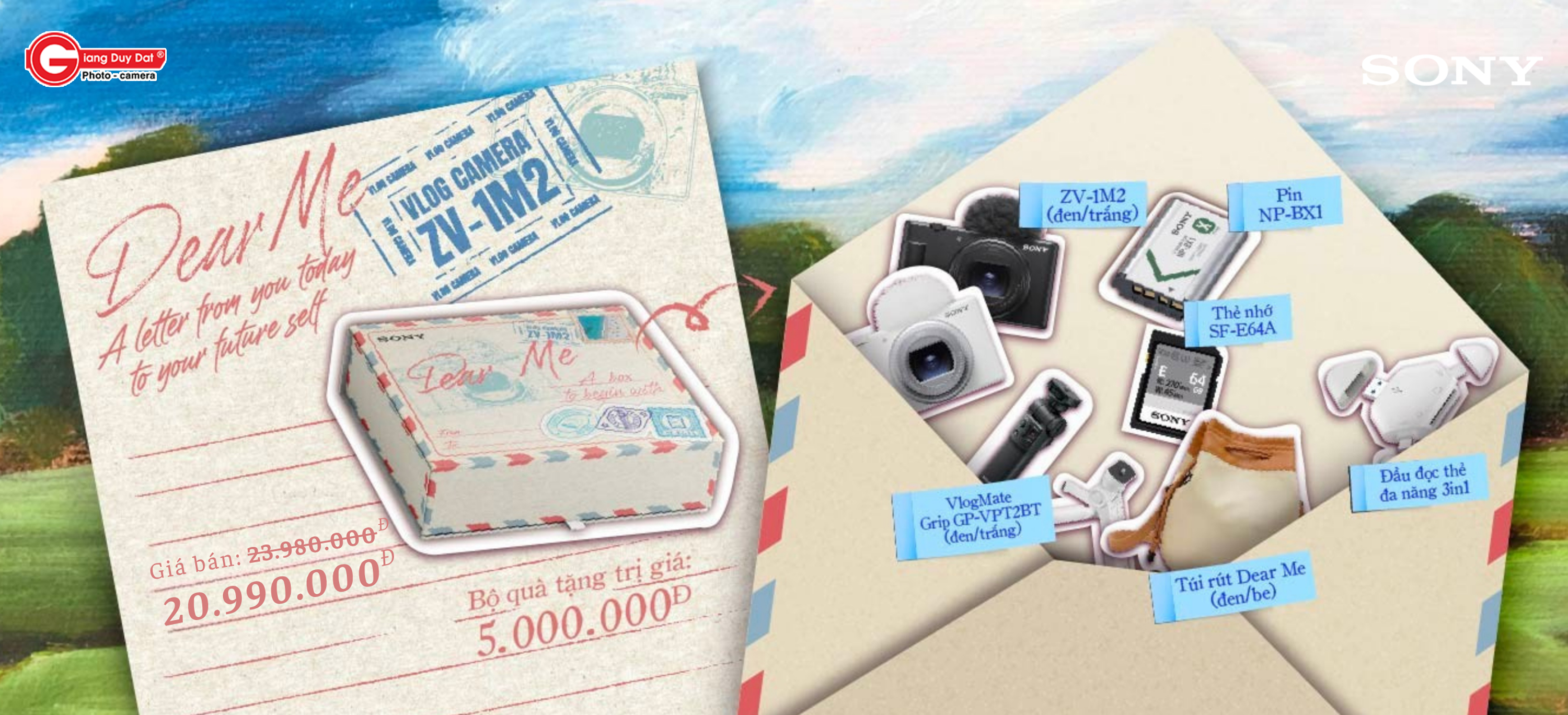 CTKM Sony ZV tháng 9.2025