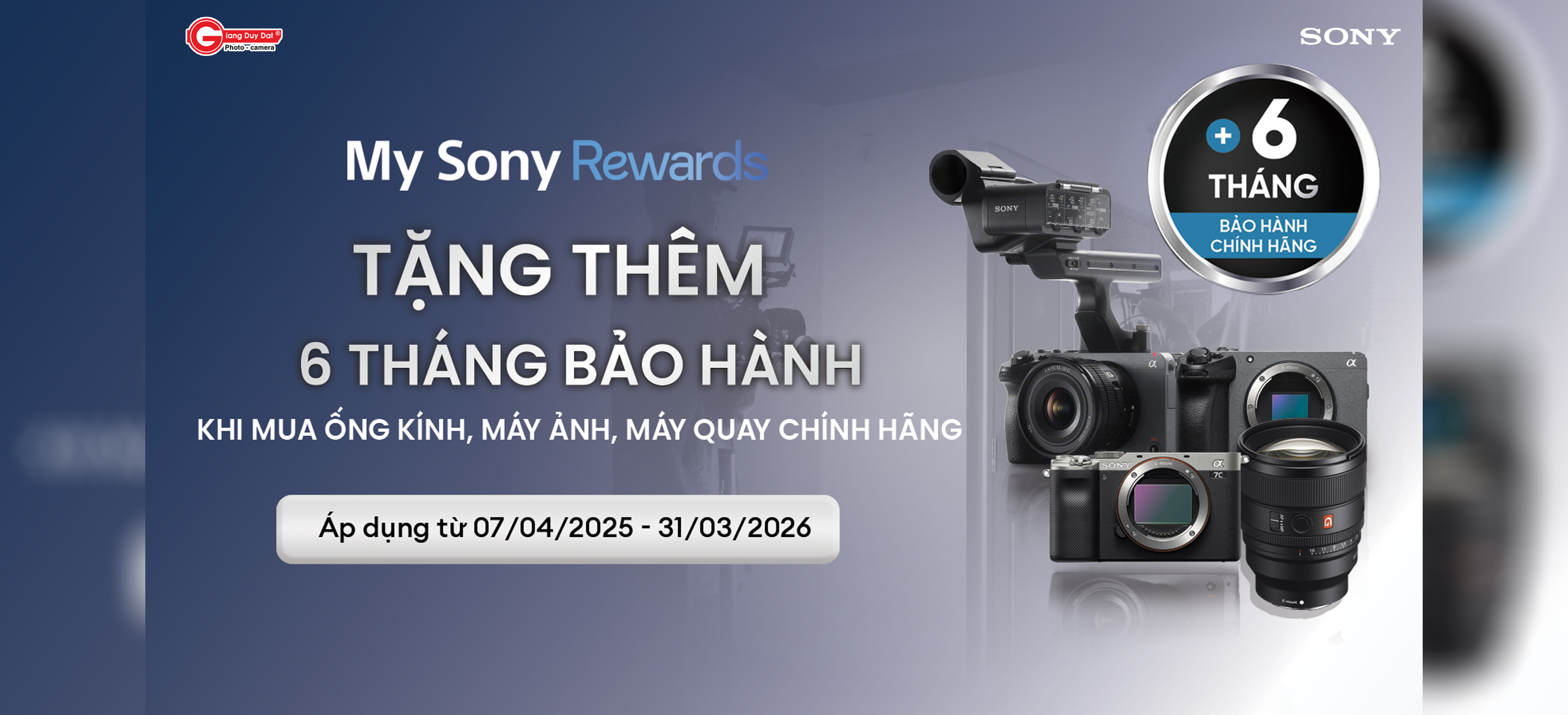 CTKM Tặng 6 Tháng Bảo Hành