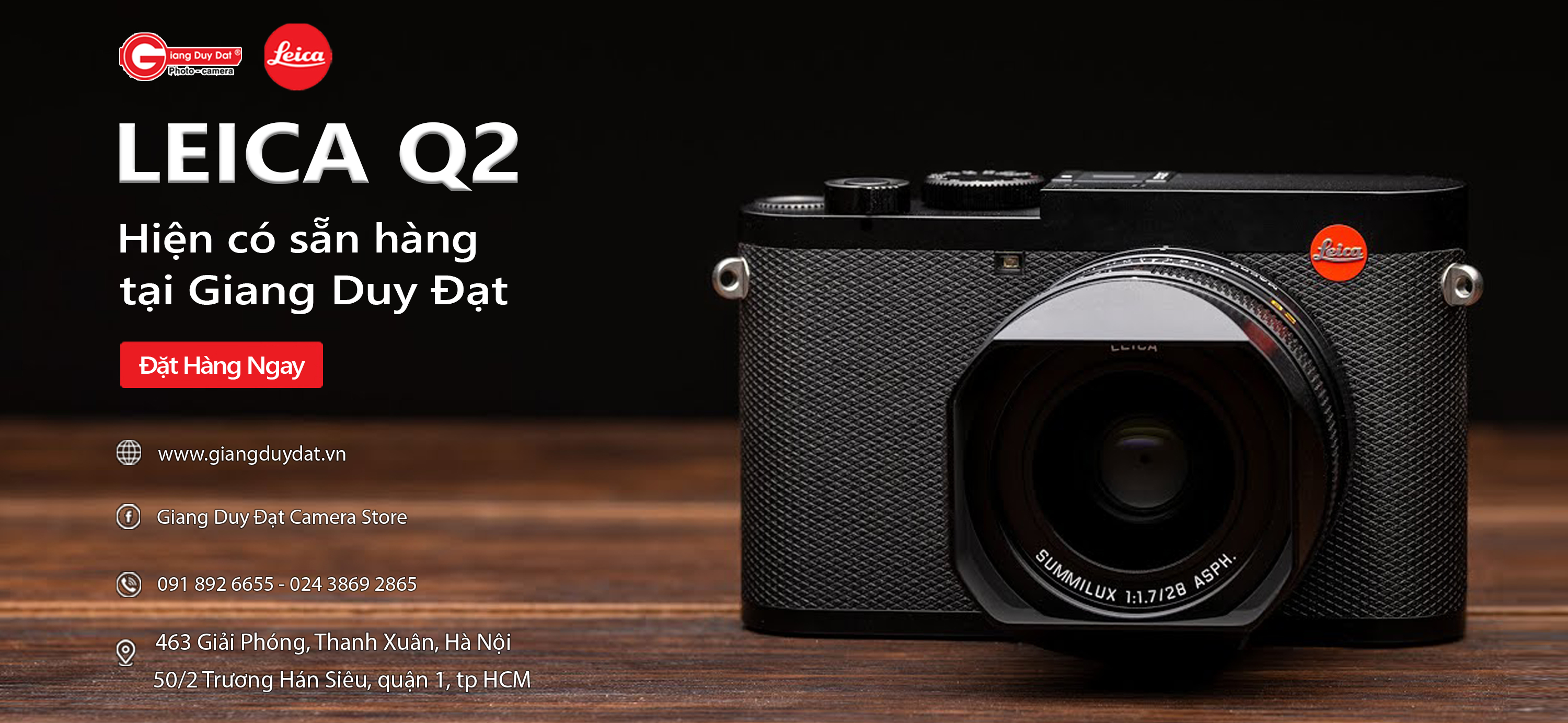Leica Q2 đã có hàng