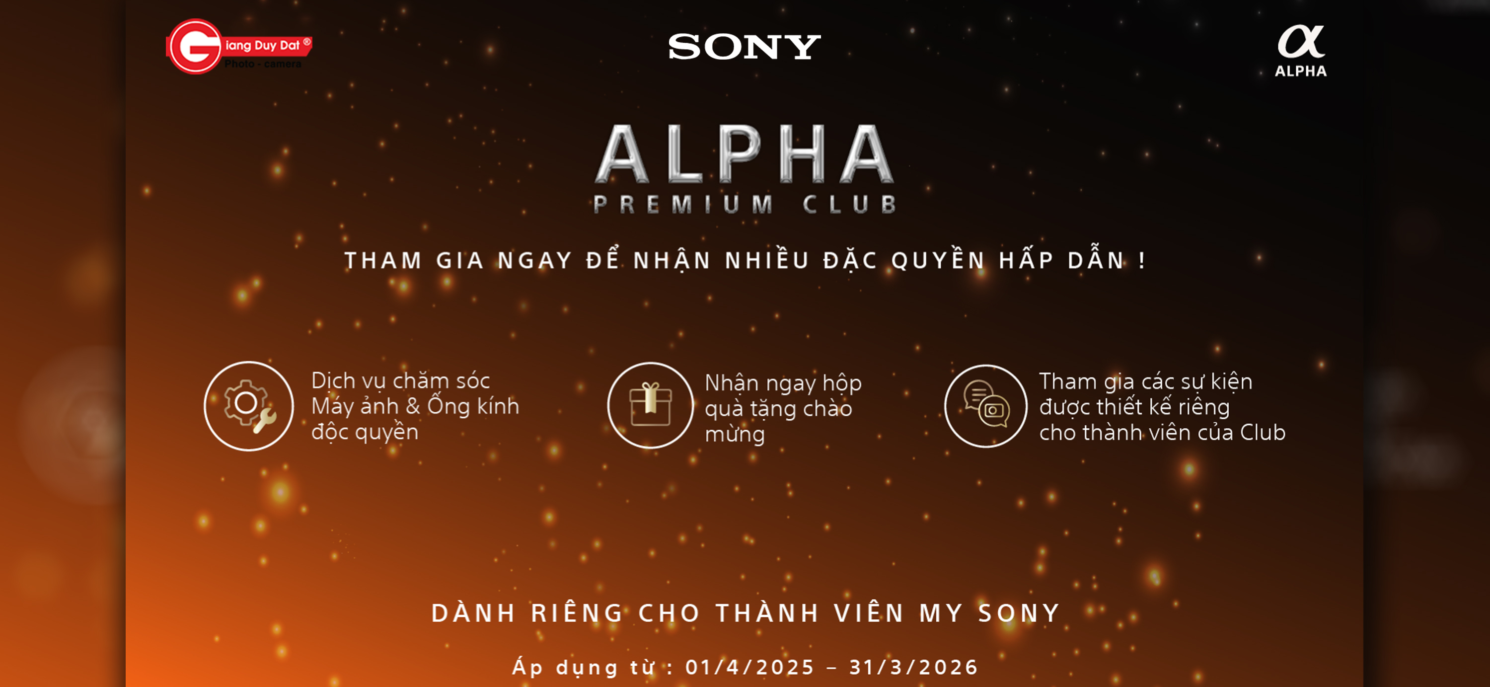 Sony Alpha Premium Club