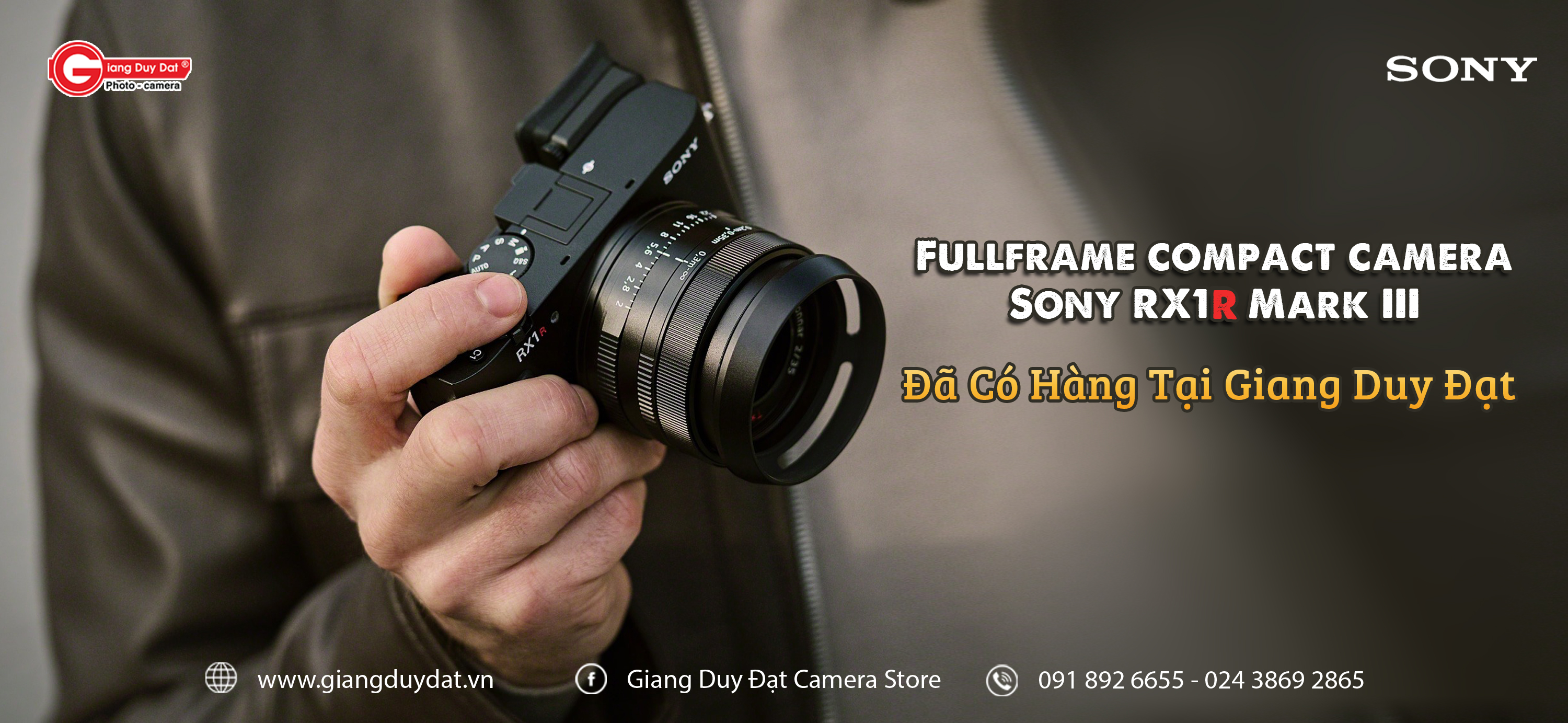 Sony RX1r Mark III Đã Có Hàng