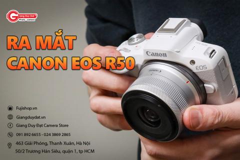 Canon ra mat may anh EOS R50 thay the M50 va su dung ngam RF