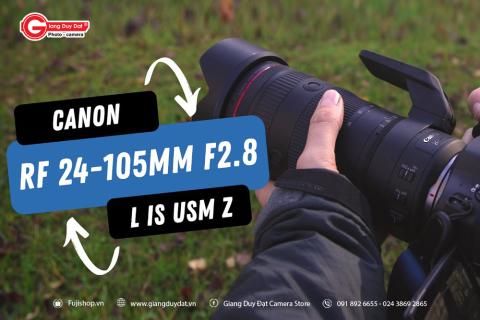 Canon RF 24-105mm F2.8 L IS USM Z da ra mat voi gia $2.999