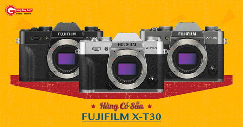 Chinh thuc nhan dat hang Fujifilm X-T30