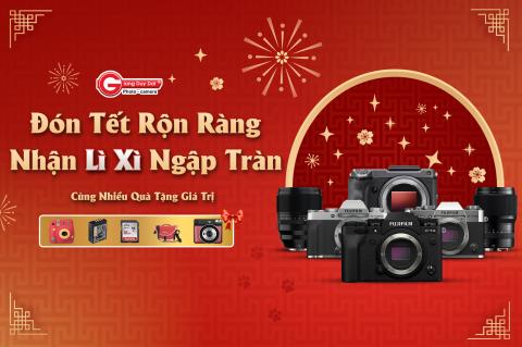 Chuong Trinh Khuyen Mai Fujifilm: Don Tet Ron Rang - Nhan Li Xi Ngap Tran