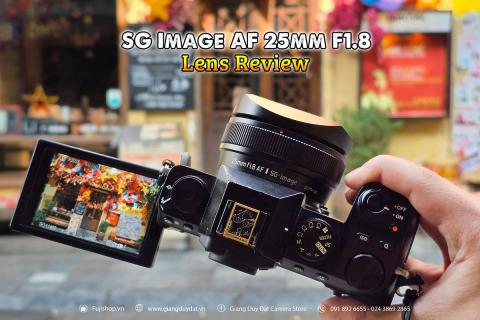 Danh gia lens SG Image 25mm F1.8 - Sieu Re, Sieu Nho Nhung Lieu Co Sieu Ngon?