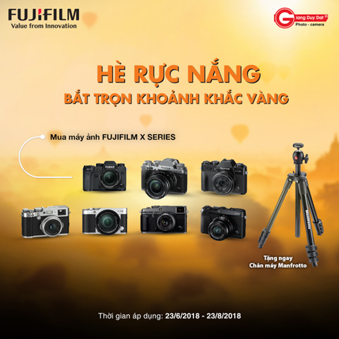 DON HE - Hang Loat Qua Tang Khi Mua May Anh va Ong Kinh Fujifilm