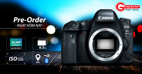 Pre-order: Canon EOS 6D mark II
