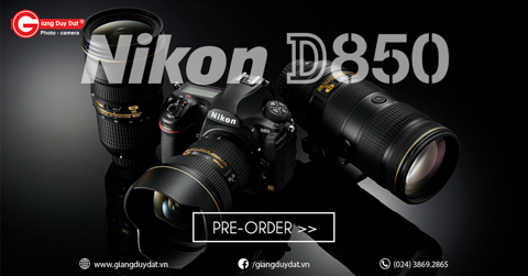Pre-order Sieu pham Nikon D850