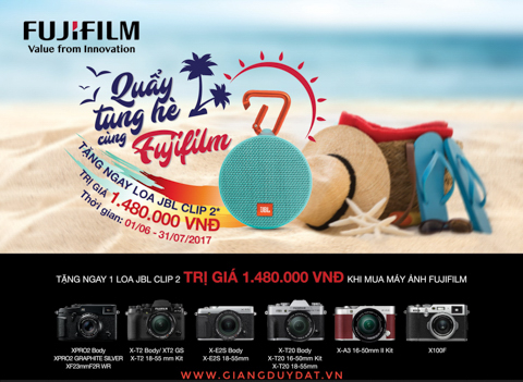 Quay Tung He cung May Anh Fujifilm