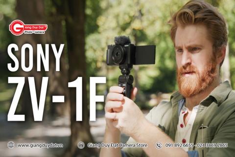 Ra mat Sony ZV-1F: May anh video focus-and-shoot danh cho cac vlogger va nguoi sang tao noi dung
