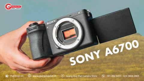 Sony Alpha A6700 Chinh Thuc Ra Mat: Tinh nang chup va quay video tich hop AI