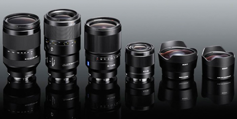Sony chuan bi ra mat 3 lens Fullframe E-mount