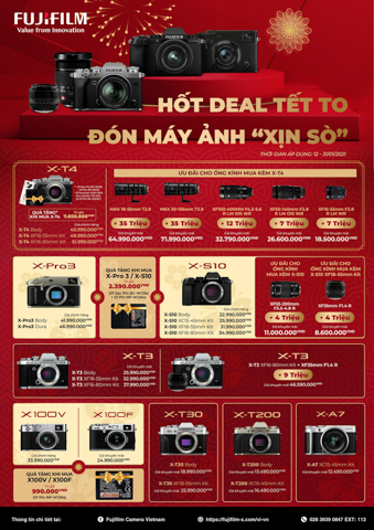 Tet 2021 - Fujifilm: hot deal Tet to cung don may anh xin so