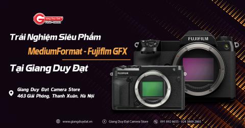 Trai Nghiem May Anh Medium Format Fujifilm GFX