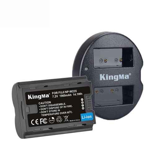 Bộ Pin Sạc Kingma NP-W235 for Fujifilm X-T4