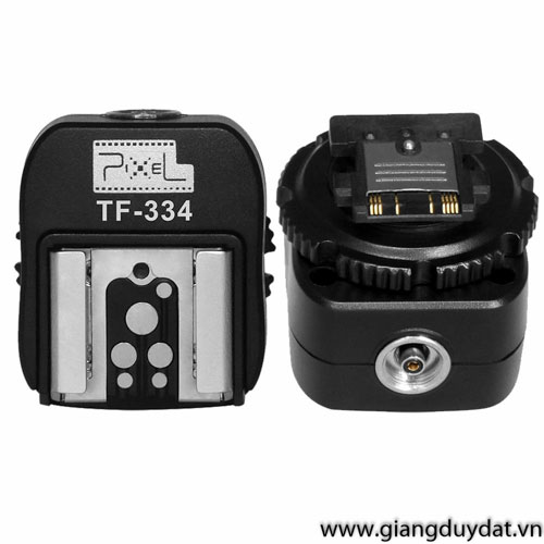 Đầu chuyển đổi đèn flash Pixel TF-334 for Sony Alpha