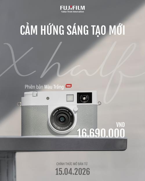 FUJIFILM X half White
