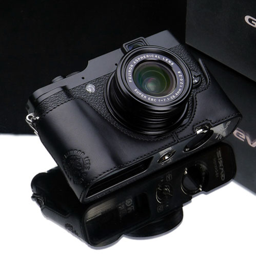 Gariz Halfcase Fujifilm X10 (Black - chính hãng)