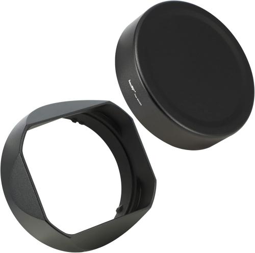 Lens Hood Haoge LH-S245N for Sony FE 50mm F2.5 G FE 40mm F2.5 G FE 24mm F2.8 G Lens,RX1/RX1R/RX1R II M2/RX1R III M3
