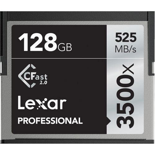 Lexar 128GB Professional 3500x CFast 2.0