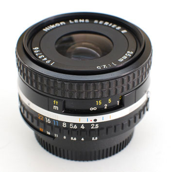 Nikon Series E lenses 35mm f/2.5