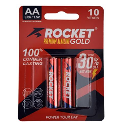 PIN AA / AAA Alkaline ROCKET GOLD