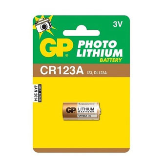Pin GP Photo Lithium CR123A - 3V