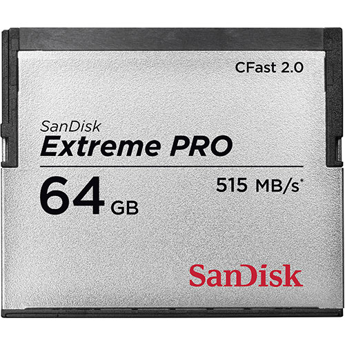 Sandisk Extreme PRO CFast 2.0 64Gb 515MB/s