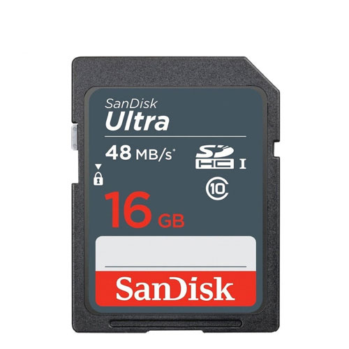 Sandisk SDHC Ultra 16GB 320x chính hãng
