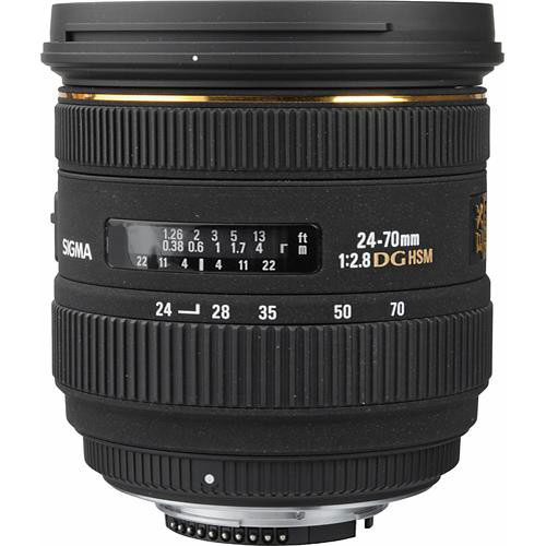 Sigma 24-70mm f/2.8 IF EX DG HSM For Nikon/ Canon/ Pentax/Sony