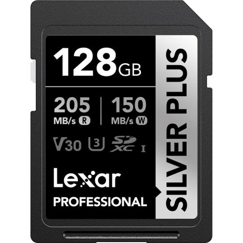Thẻ nhớ Lexar 128GB V30 Professional SILVER PLUS