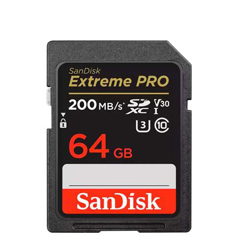 Thẻ nhớ SanDisk SDHC 64GB Extreme PRO UHS-I 200MB/s