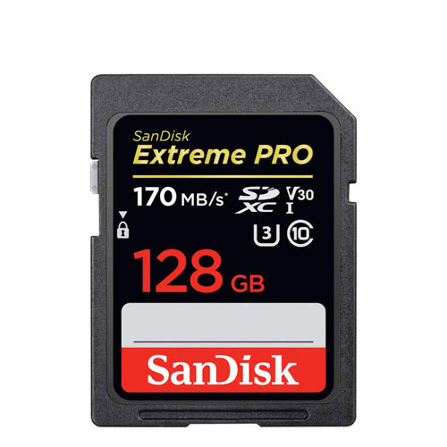 Thẻ nhớ SDXC SanDisk Extreme Pro U3 V30 1133x 128GB 170MB/s