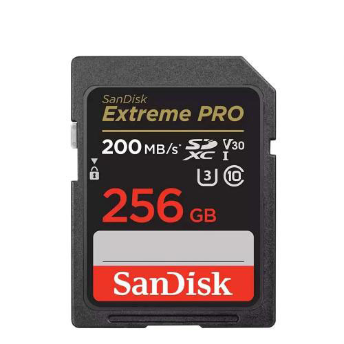 Thẻ nhớ SDXC SanDisk Extreme Pro U3 V30 256GB 200MB/s