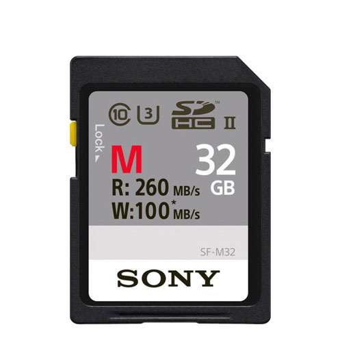 Thẻ nhớ Sony 32GB M Series UHS-II SDHC  260MB/s