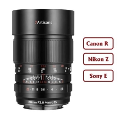 7Artisan 60mm f/2.8 Full-frame 2X Ultra-Macro