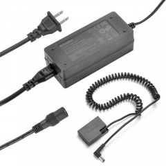 Bộ Pin Giả Kingma LP-E17 + Bộ Chuyển Đổi Nguồn Điện EU Plug Power Adaprter