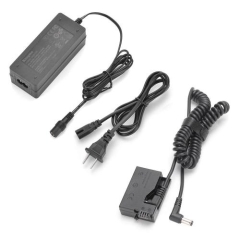 Bộ pin giả KingMa LP-E8 với Bộ chuyển đổi nguồn điện EU plug Power adapter