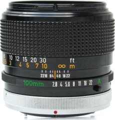 Canon FD 100 mm F2.8