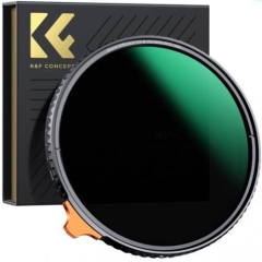 Filter K&F Concept Black Mist 1/4 Variable ND2-ND400 (1-9Stops) chống trầy chống nước (Black Diffusion, Pro mist)