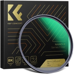 Filter K&F concept Black Mist 1/8 Nano X chống trầy chống nước (Black Diffusion, Pro mist)
