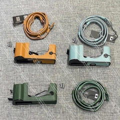 Halfcase Da Cam-in Kèm Dây Đeo Cổ for Fujifilm X-T5