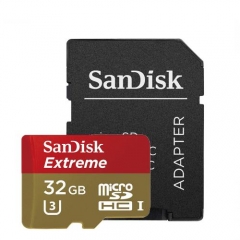 MicroSDXC SanDisk Extreme 32GB UHS-I/U3 - 90MB/s