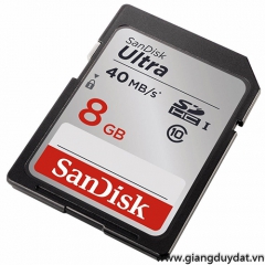 Sandisk SDHC Ultra 8GB 40MB/s