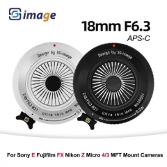 SG Image MF 18mm f6.3 APS-C Ultra Slim Pancake
