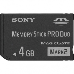 Sony Memory Stick PRO Duo 4GB