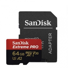 Thẻ nhớ MicroSDXC SanDisk Extreme Pro 64GB 170Mb/s U3 A2