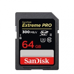 Thẻ nhớ SanDisk SDHC 64GB Extreme PRO UHS-II 300MB/s
