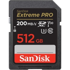 Thẻ nhớ SDXC Sandisk Extreme PRO 512GB 200MB/s